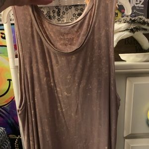 Pink American eagle crop top